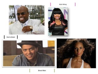 NickiMinajCee lo GreenBruno Mars