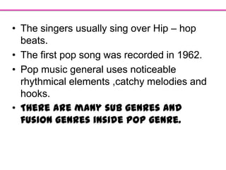 Focus on Music Genres