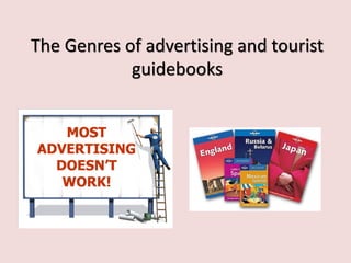 Genres in english course books | PDF