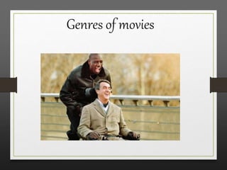 Genres of movies
 