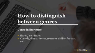 Genres of writing | PPTX