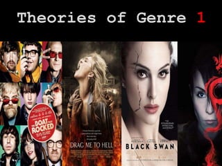 Theories of Genre 1
 