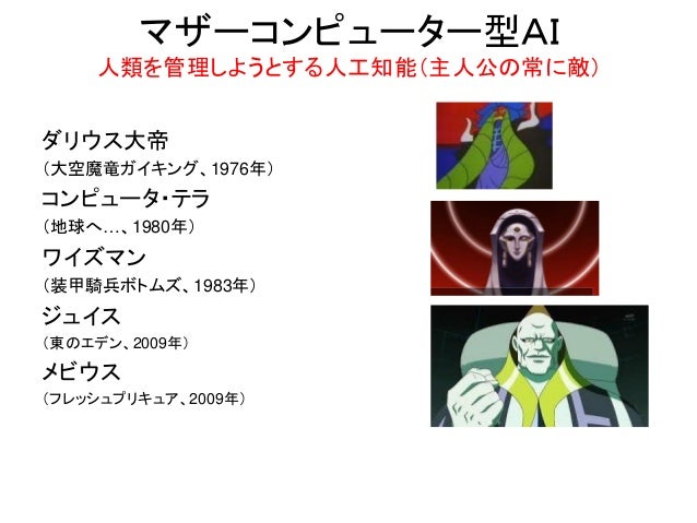 Ai研究の現在とsfの想像力 講演資料 上 Ai研究の現在とsfの想像力 講演資料 上