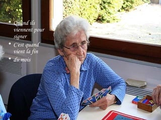 Quand ils viennent pour signer C'est quand vient la fin  du mois 