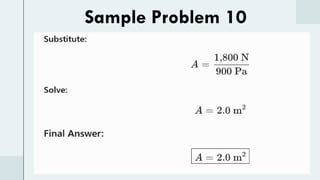 Sample Problem 10
 