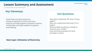 Understanding Pressure, Buoyancy, and Archimedes' Principle in Physics