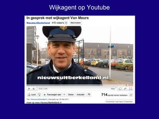 Wijkagent op Youtube 