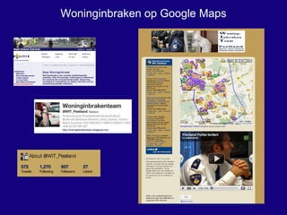 Woninginbraken op Google Maps 