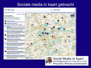 Sociale media in kaart gebracht 
