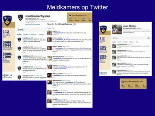 Meldkamers op Twitter 