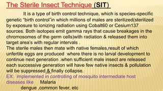GENETIC CONTROL OF PARASITE | PPTX