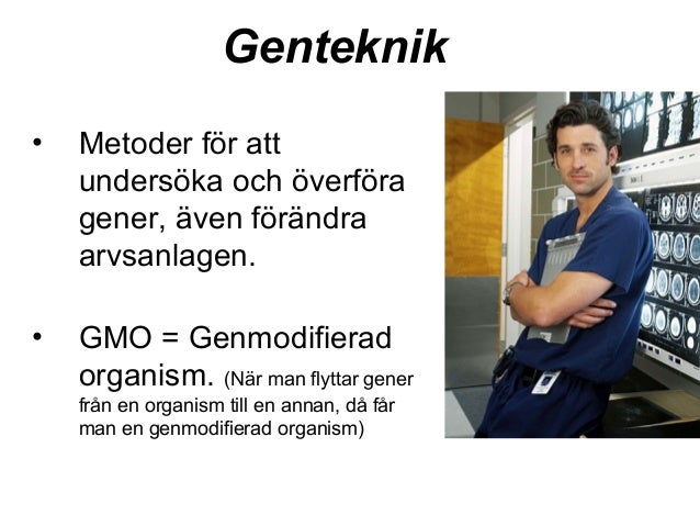 genteknik fördelar och nackdelar