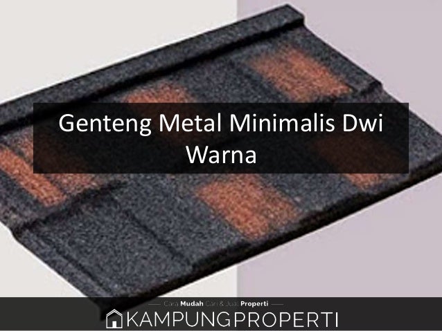 Jual Distribbutor Supplier Pabrik Genteng  Metal 