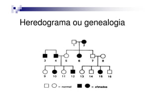 Heredograma ou genealogia
 