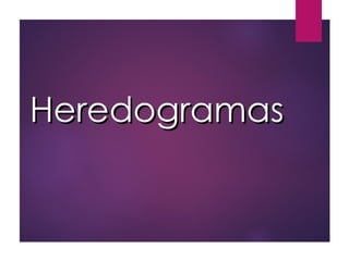 Heredogramas
Heredogramas
 