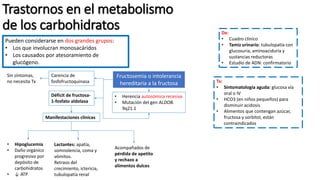 Errores innatos del metabolismo | PPTX