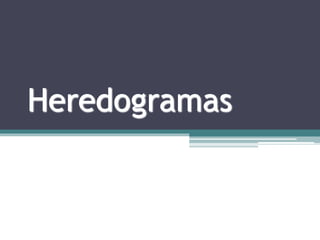 Heredogramas
 