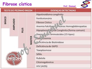 Fibrose cística Prof. Emanuel
 