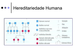 Hereditariedade Humana 
 