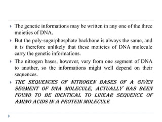 Gentic code | PDF