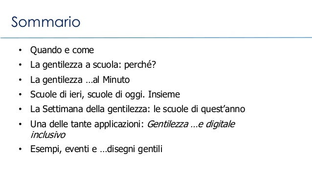 appuntamenti gentili