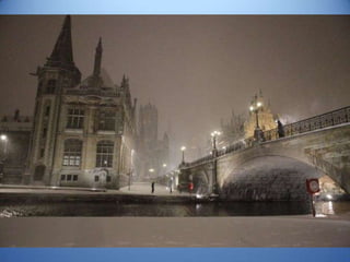 Gent in de sneeuw jan. 2013