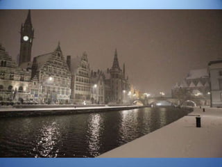 Gent in de sneeuw jan. 2013