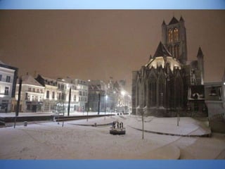 Gent in de sneeuw jan. 2013