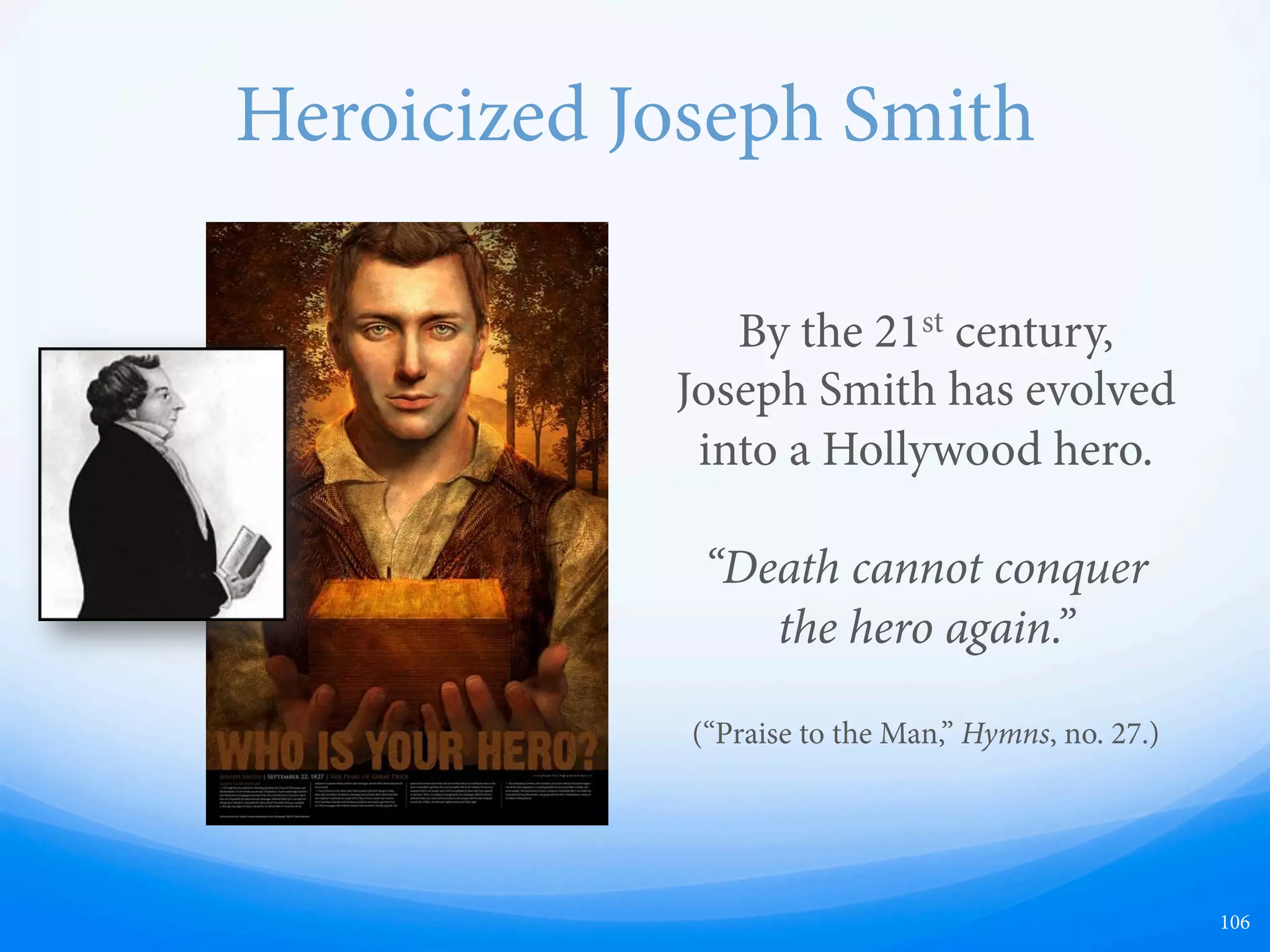 Joseph Smith Preaching
ORIGINAL RENDITIONS MODERN RENDITION
106
 