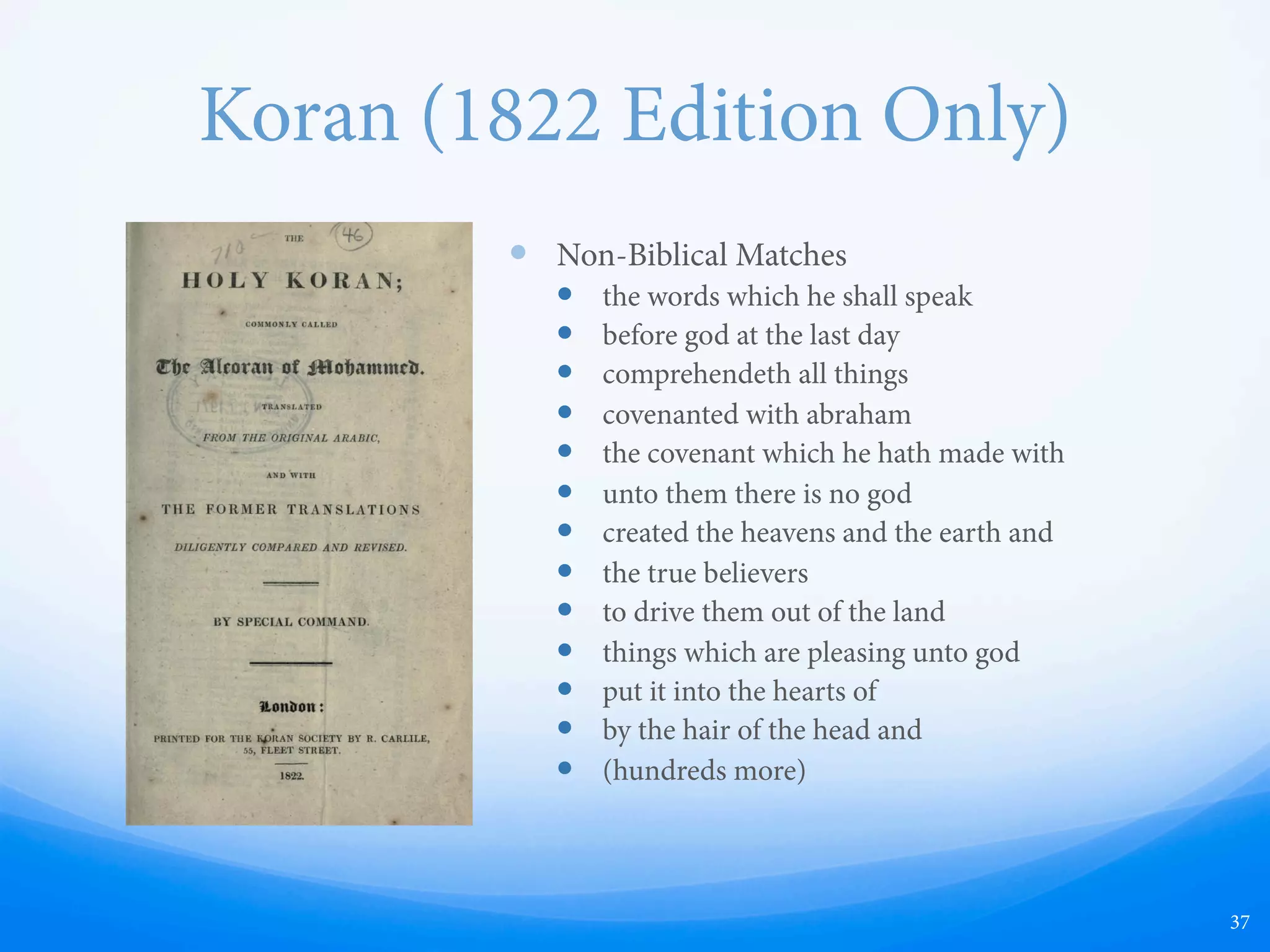 e Late War (1816)
37
e number of copies present
in libraries today is relatively large,
showing that many copies were indeed printed.
Most copies show considerable wear, suggesting
that they were used heavily over the years.
 