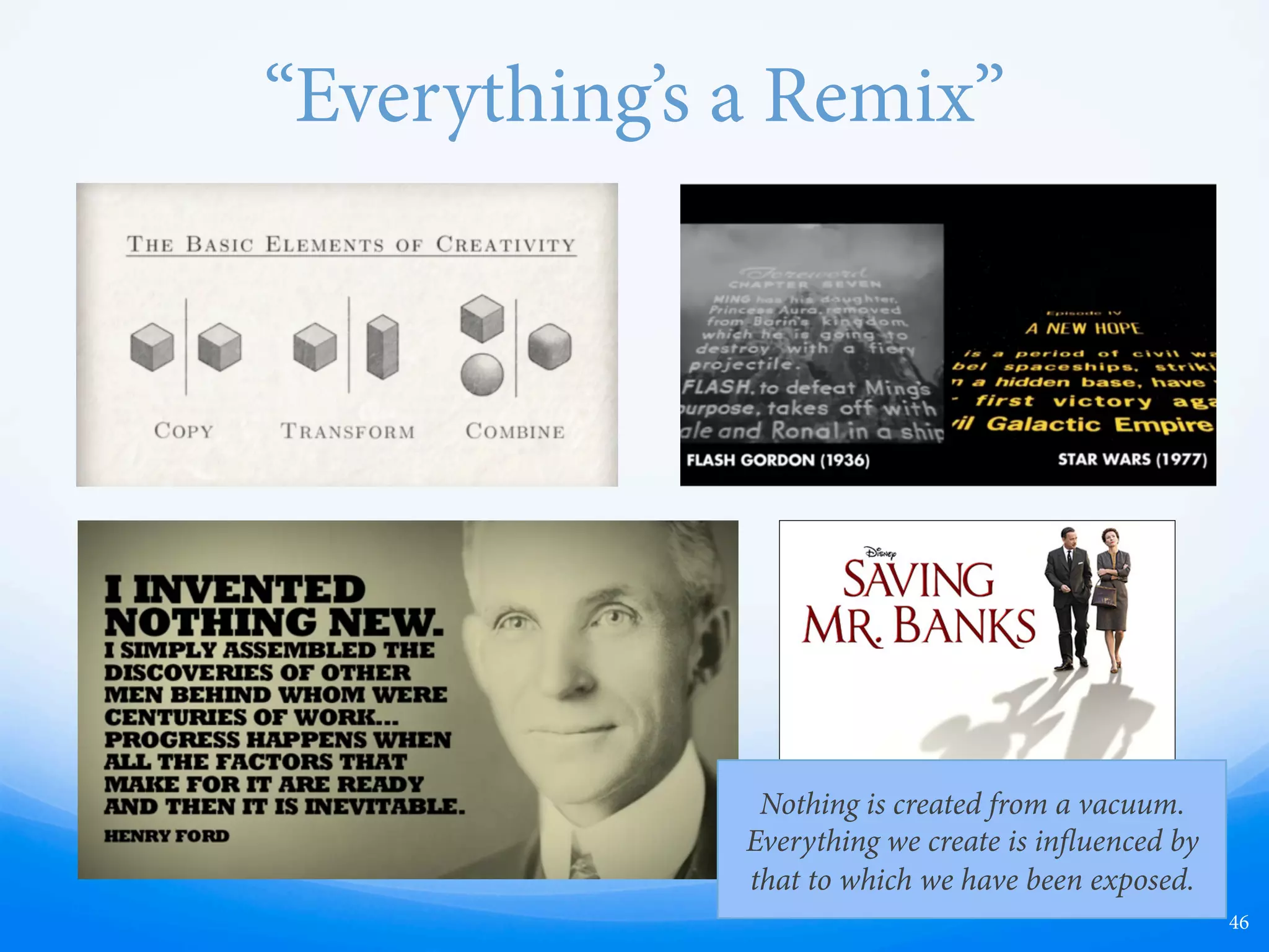 Lehi’s Vision
—  Joseph’s father recounted his
recurring dreams to his family
of being in a vast field
surrounded by darkness, a river,
a great and spacious building
with people scorning the saints
of God, and ending at a glorious
tree with fruit of “dazzling
whiteness” that made him so
“exceedingly happy” that he calls
for his family to come and
partake
—  Nephi’s father has this same
vision
46
 