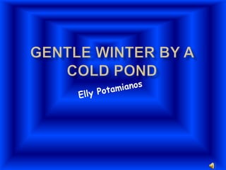 Gentle Winter by a Cold Pond