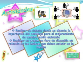 EL CHAT Es una comunicación simultánea entre dos o más personas a través de Internet.Es el más usado actualmente a nivel mundialMARIA FAJARDO 