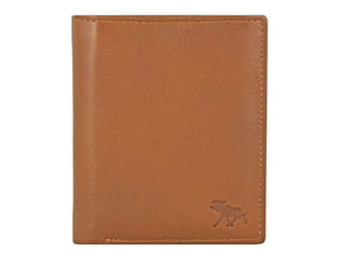Genuine moose leather wallet moosew252 tan