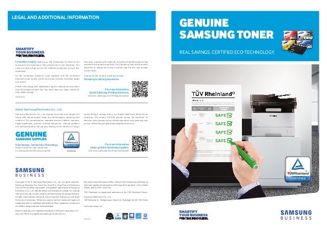 Sicher Antagonismus Rentner samsung toner recycling label Gruß Streben ...