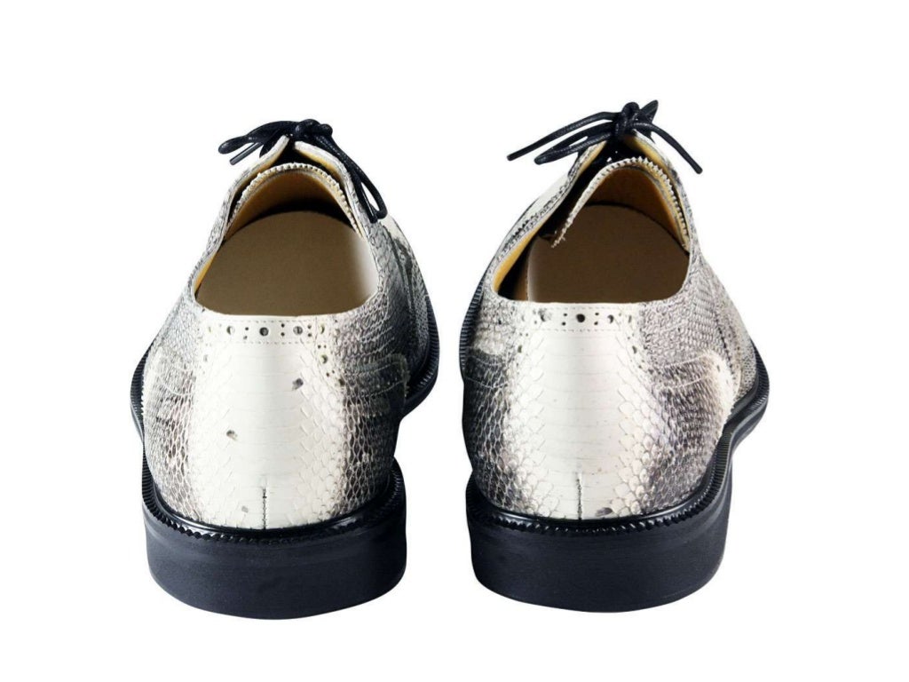 original snake leather shoes