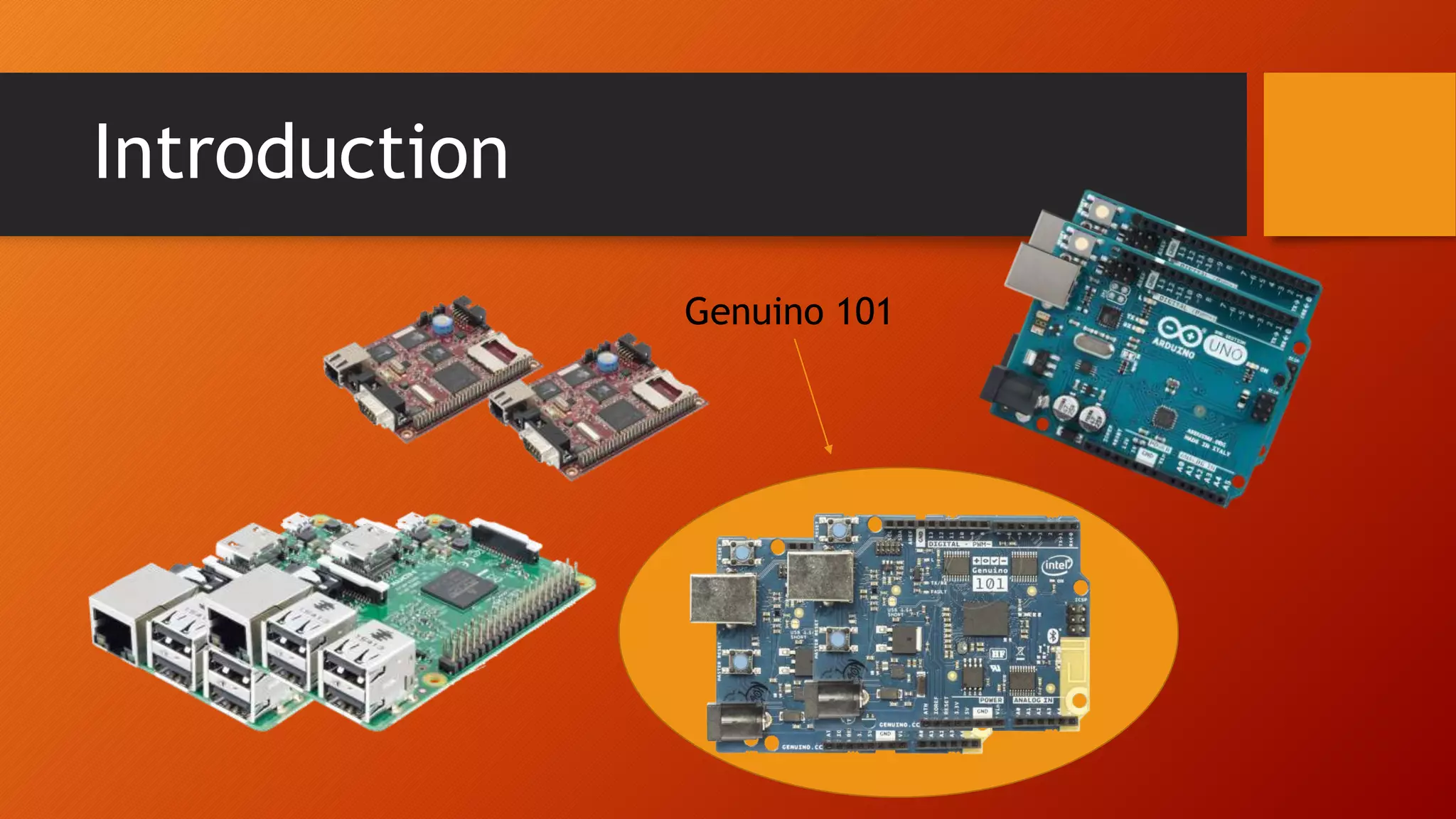 Introduction
Genuino 101