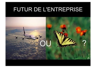 FUTUR DE L'ENTREPRISE




       OU           ?
 