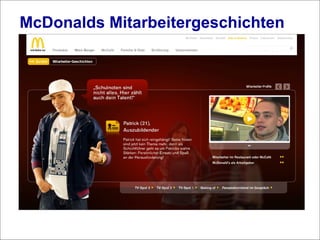 McDonalds Mitarbeitergeschichten 