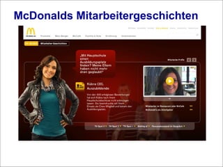 McDonalds Mitarbeitergeschichten 