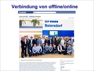 Verbindung von offline/online 