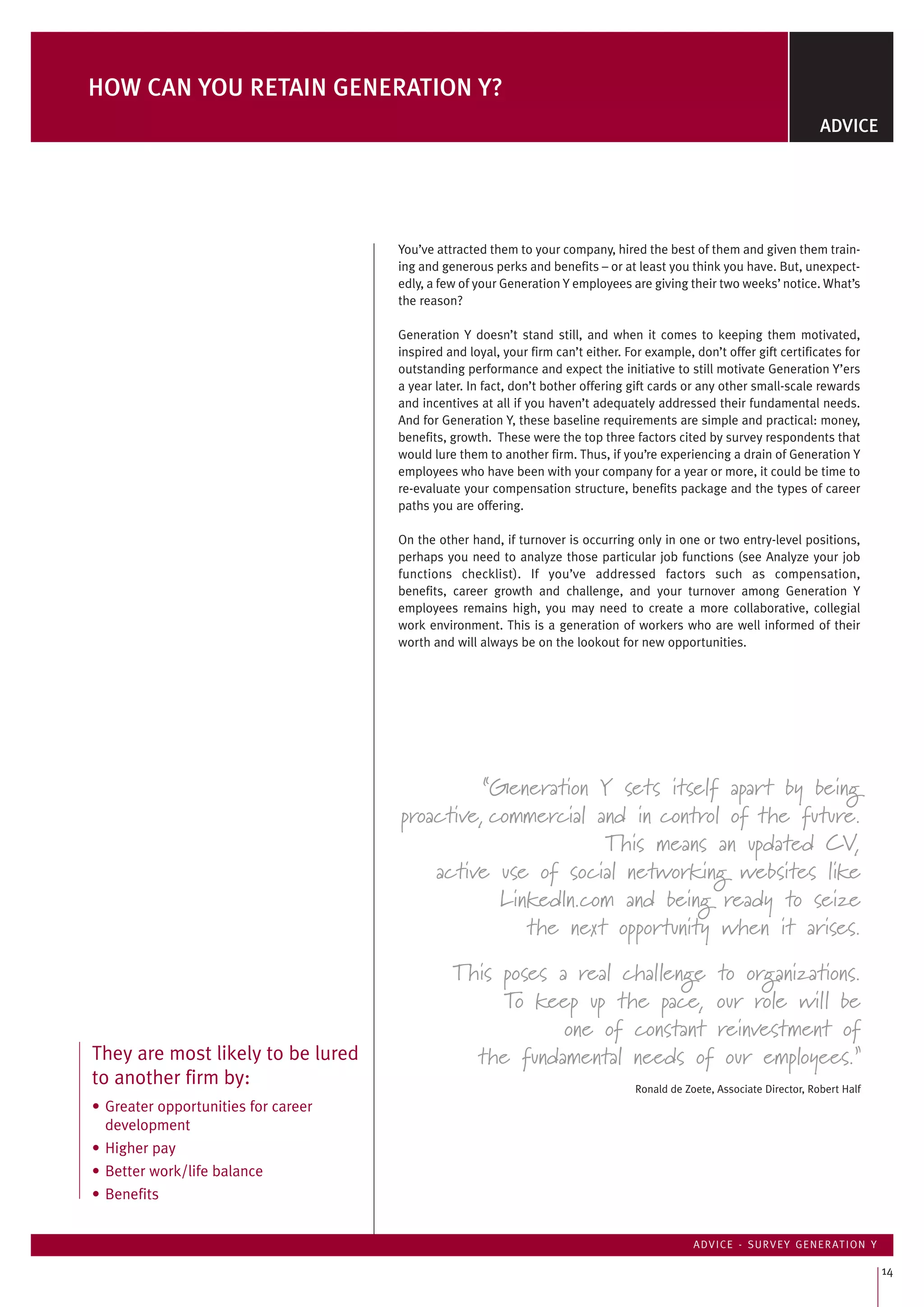 Robert Half Generation Y White Paper Def | PDF