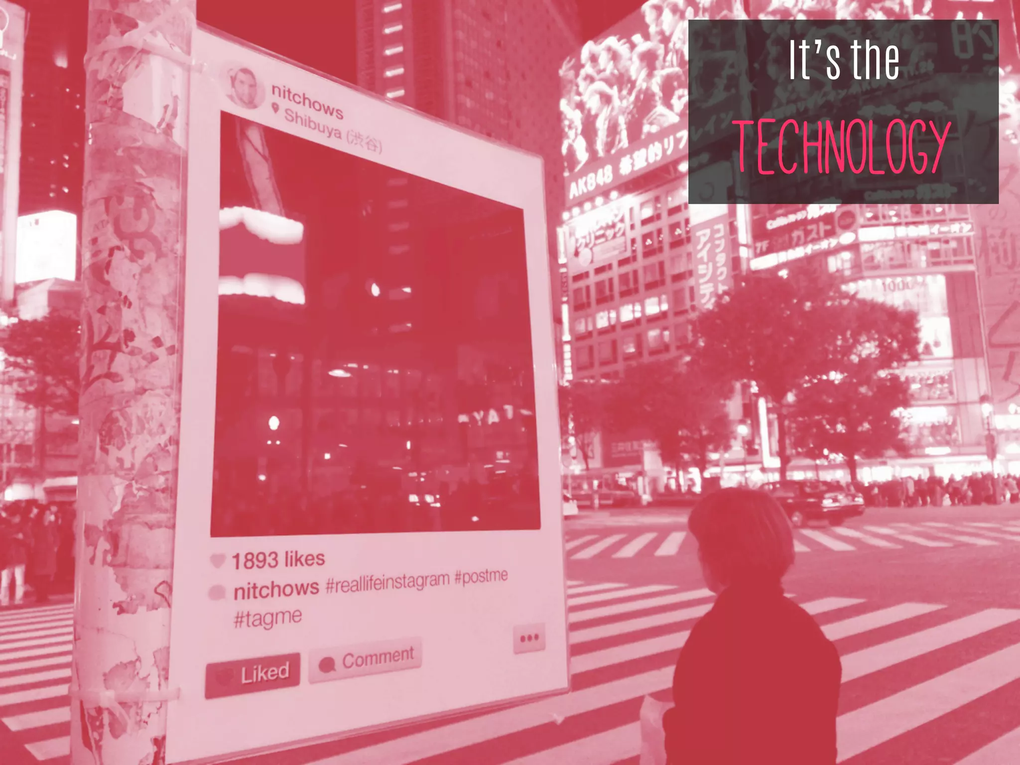 It’s the
technology
 