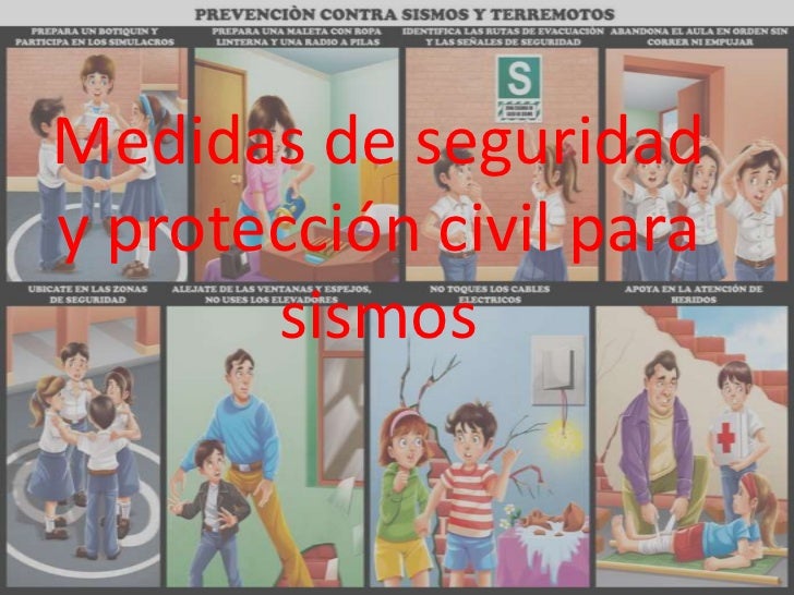 Medidas De Seguridad Y Prevencion Para Sismos
