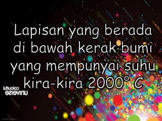 Struktur Lapisan Bumi