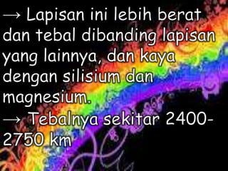 Struktur Lapisan Bumi