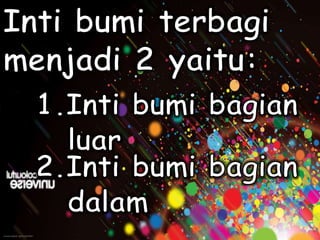 Struktur Lapisan Bumi