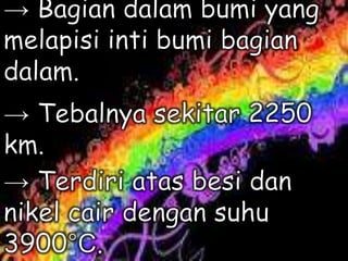 Struktur Lapisan Bumi