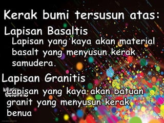 Struktur Lapisan Bumi