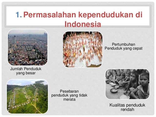 Dinamika Penduduk dan Masalah Kependudukan